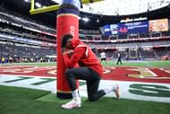 Patrick Mahomes at Super Bowl LVIII - San Francisco 49ers vs. Kansas City Chiefs